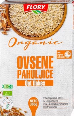 OVSENE PAHULJICE ORGANIC 300 GR FLORY