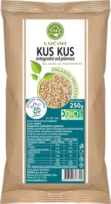 KUS KUS ORGANSKI INTEGRALNI LUČAR 250G