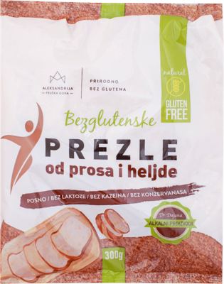 PREZLE BEZ GLUTENA OD PROSA I HELJDE IN 300G