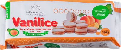 VANILICE BEZ GLUTENA OD KAJSIJE IN 180G
