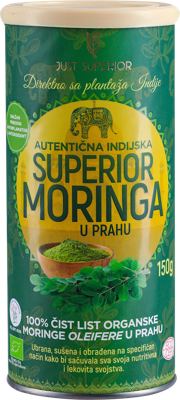 MORINGA ORGANSKA U PRAHU JUST SUPERIOR 150G