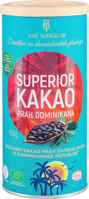 JUST SUPERIOR KAKAO PRAH DOMINIKANA 150g