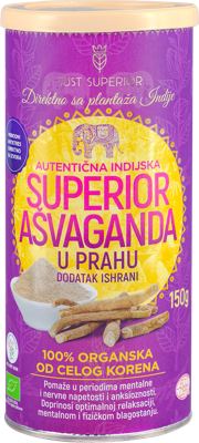 AŠVAGANDA ORGANSKA U PRAHU JUST SUPERIOR 150G