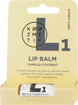 KOOZMETIK balzam usne vanila/kokos5ml