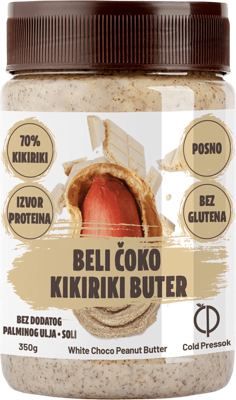 Cold Pressok BELI ČOKO KIKIRI.BUTER 350g