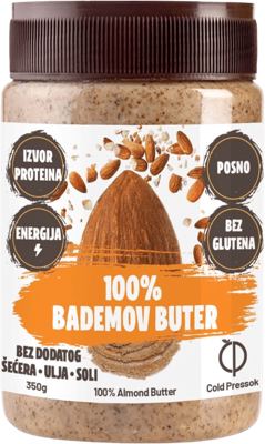 PUTER OD BADEMA COLD PRESSOK 350G