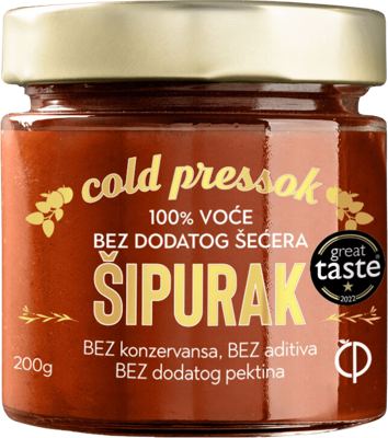 cold pressok voćni namaz ŠIPURAK 200g