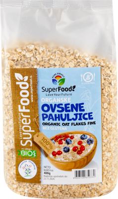 PAHULJICE ORGANSKE OVSENE BEZ GLUTENA SITNE 400G