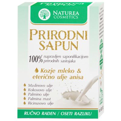 SAPUN KOZJE MLEKO 80GR NATUREA