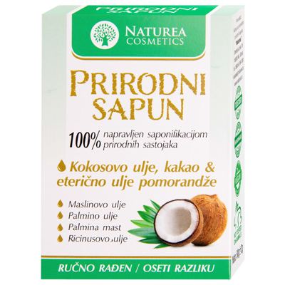 SAPUN KOKOSOVO ULJE 80GR NATUREA