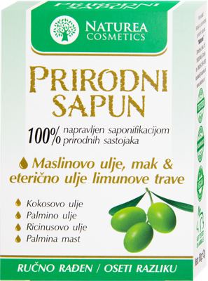 SAPUN MASLINOVO ULJE 80GR NATUREA