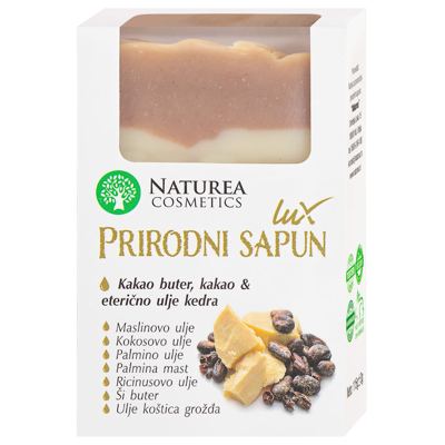 SAPUN KAKAO BUTER LUX 115GR NATUREA
