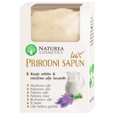 SAPUN KOZIJE MLEKO LUX 115GR NATUREA