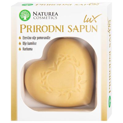 SAPUN SRCE ULJE KAMILICE LUX 105 GR NATUREA