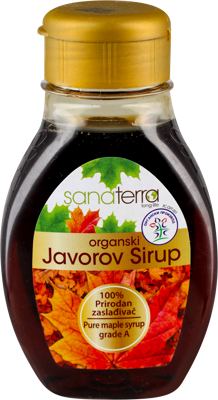 SIRUP ORGANSKI JAVOROV SANATERRA 250G