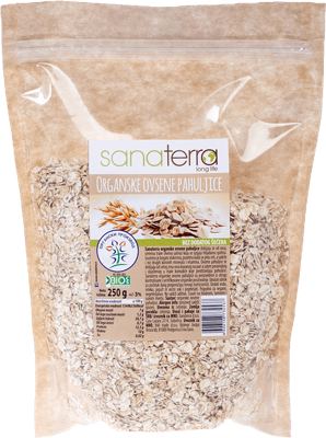 PAHULJICE ORGANSKE OVSENE SANATERRA 250G