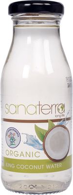 KOKOSOVA VODA KRALJEVSKA ORGANSKA 200 ML SANATERRA