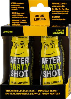 AFTER PARTY SHOT 60mlx2/1