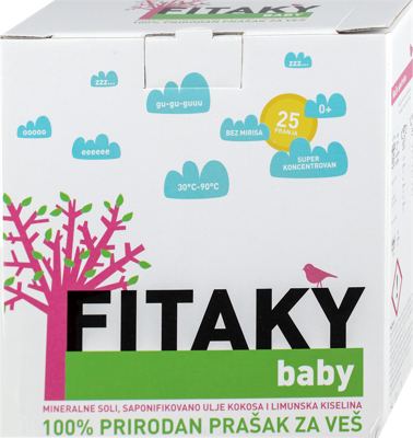 FITAKY BABY prirodanprašak za veš 900g