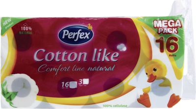 PERFEX COTTON 16/1 NATURAL TOALET PAPIR