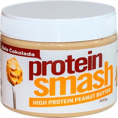 protein smash Bela čokolada 500g