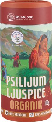 PSILIJUM LJUSPICE ORGANIK 100g
