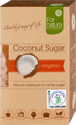 Secer kokosov organic Fornatura,400g
