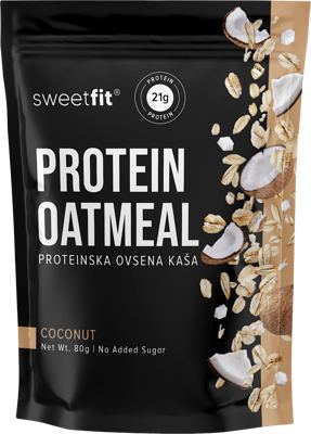 KAŠA PROTEINSKA KOKOS 80G SWEETFIT