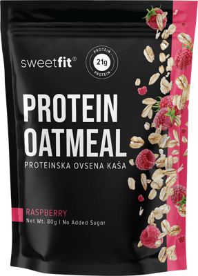 KAŠA PROTEINSKA MALINA 80G SWEETFIT