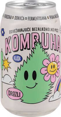 KOMBUHA CLASIC 0.33L DROZLI