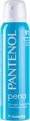 Galenika pantenol pena za telo 9% 150ml