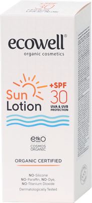 ecowell org.min.losion/sunčan.ZF30 150ml