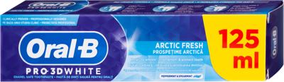 ORAL B PRO 3D WHITE 125ML ARCTIC FRESH