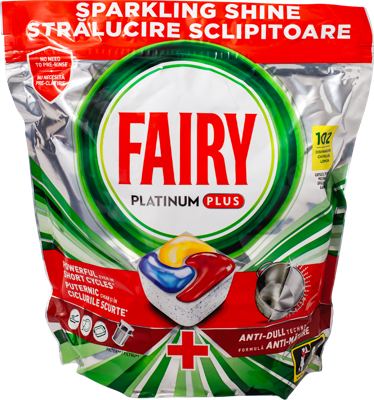 Tablete za masinsko pranje posudja FAIRY 102/1 Platinum+