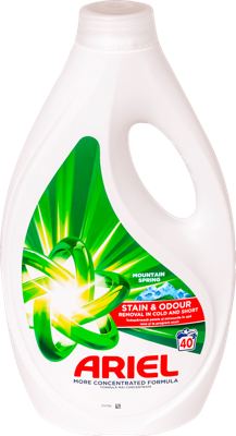 Ariel tecni mountain spring 40 pranja 1800ml