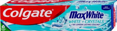 COLGATE MAX WHITE 75ML WHITE CRYSTALS MINT