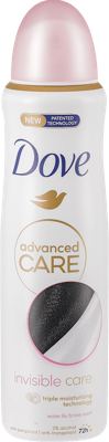 Dove deo sprej AC invisible care 150ml