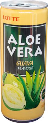 LOTTE ALOE VERA GUAVA 240ml ALU