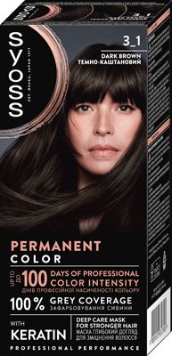 SYOSS BOJA ZA KOSU 3-1 DARK BROWN