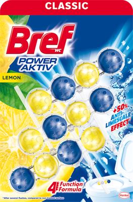 BREF WC KUGLICE 3X50G LEMON