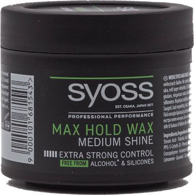 Vosak za kosu Syoss Max hold 150ml