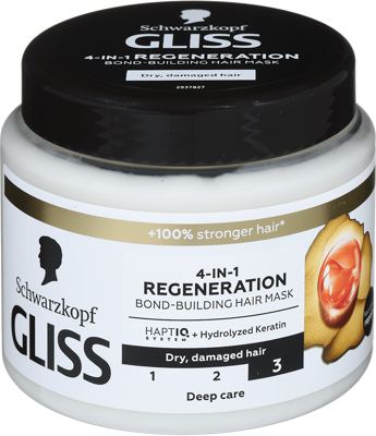 Maska za kosu GLISS 0400 4U1 Regeneration