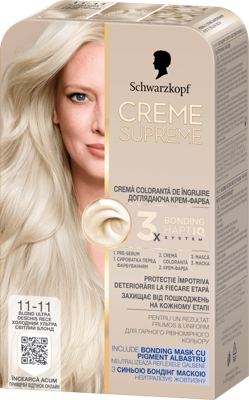 FARBA ZA KOSU 11-11 TITANIUM BLONDE CREME SUPREME