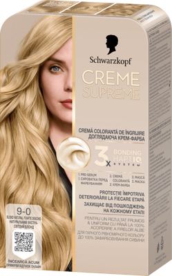 FARBA ZA KOSU 9-0 NAT.LGHT.BLONDE CREME SUPREME