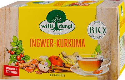 ČAJ ORGANSKI ĐUMBIR KURKUMA 40GR WILLI DUNGL