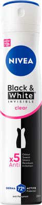NIVEA DEO B&W CLEAR 200ml Z-688