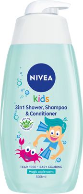 GEL ZA TUŠIRANJE NIVEA 3 U1 KIDS ZA DEČAKE 500ML BEIERSDORF