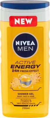 Nive active energy gel za tusiranje muski
