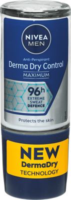 NIVEA ROLL ON 50ML MEN DERMA DRY CONTROL