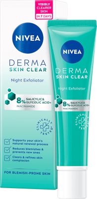 NIVEA DERMA eksfoliator za lice 40ml
